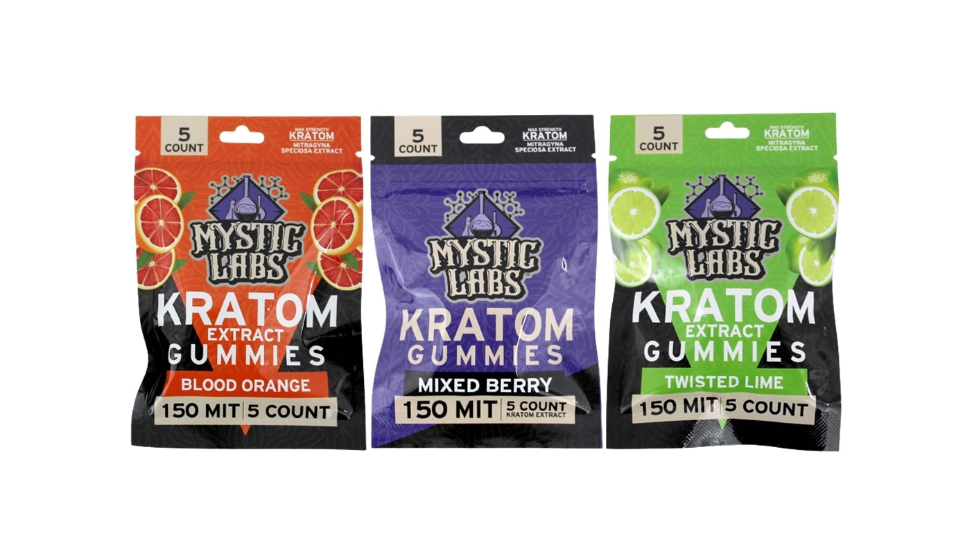 Mystic Labs Kratom Infused Gummies 150mg