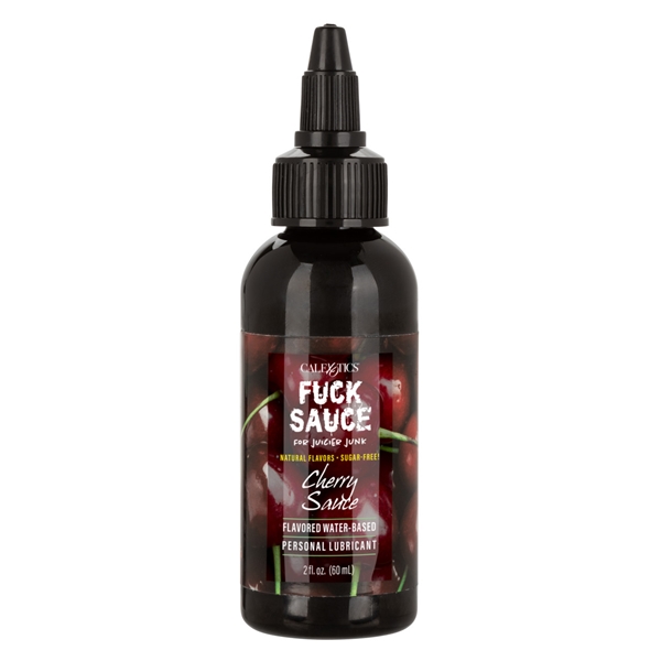 Fuck Sauce Flavored Water Based Personal Lubricant Cherry Oz