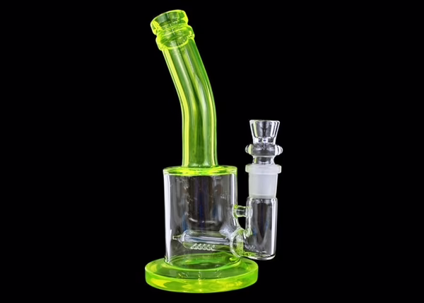 9" Color Art Inline Curve Water Pipe