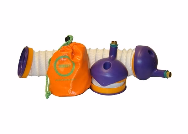 Bukket Pipe Smokeless Slinky Pipe