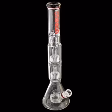 18" Cheech Triple Matrix Shower Perk Beaker Water Pipe