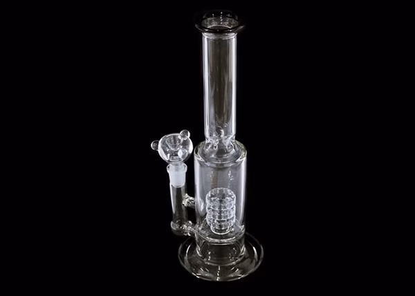 13" Triple Barrel Perk Stemless Water Pipe