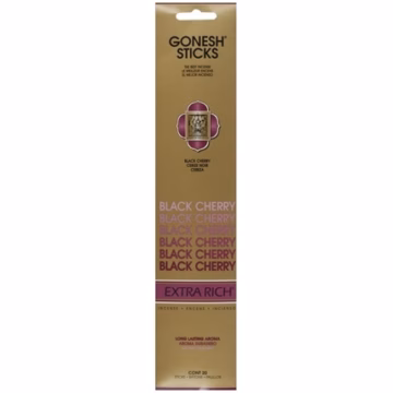 Gonesh Extra Rich Stick Incense Black Cherry 4pk