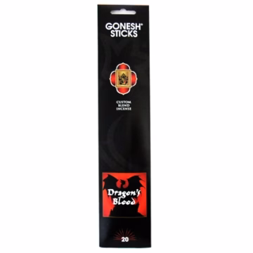 Gonesh Custom Blend Stick Incense Dragons Blood 4pk