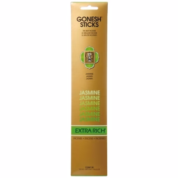 Gonesh Extra Rich Stick Incense Jasmine 4pk