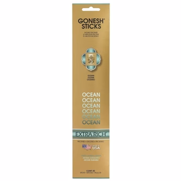 Gonesh Extra Rich Stick Incense Ocean 4pk