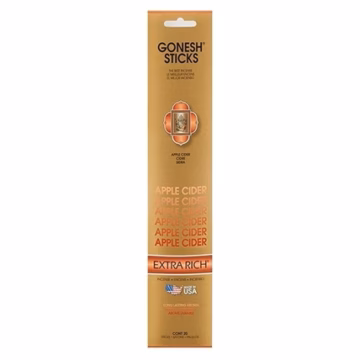 Gonesh Extra Rich Stick Incense - Apple Cider 4pk
