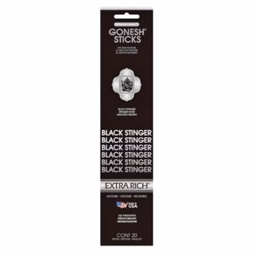 Gonesh Extra Rich Stick - Black Stinger 4pk