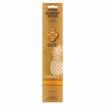 Gonesh Extra Rich Stick Incense - Envision Paradise Pineapple 4pk