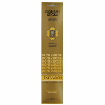 Gonesh Classic Stick Incense - Honeysuckle 4pk