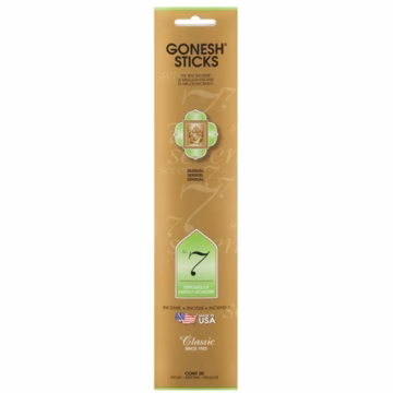 Gonesh Classic Stick Incense No. 7 Perfumes Of Earthly Wind 4pk