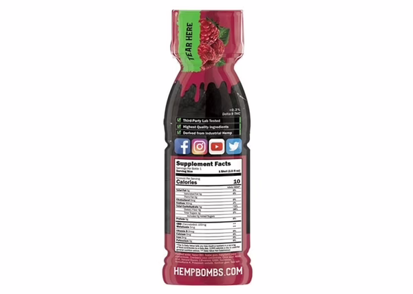 Hemp Bombs Max Chill 100mg CBD Relaxation Shot