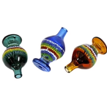 2ct Inside Flower Blooming Bubble Carb Cap