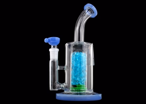 9" Inside Gems Stash Chamber Water Pipe