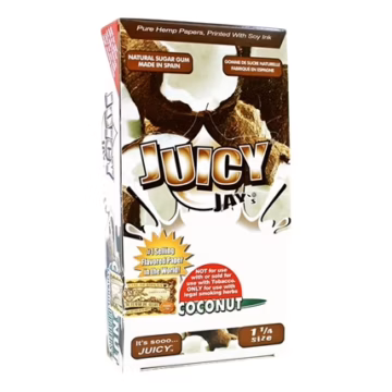 Juicy Jays Rolling Paper - 1 1/4 Coconut