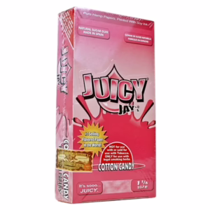 Juicy Jays Rolling Paper - 1 1/4 Cotton Candy