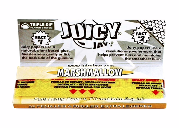 Juicy Jays Rolling Paper - 1 1/4 Marshmallow
