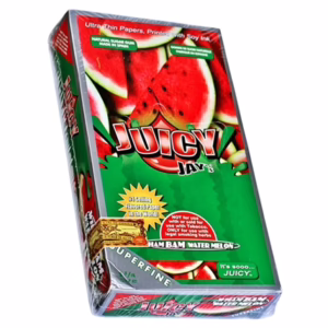Juicy Jays Rolling Paper - Super Fine 1 1/4 Wham Bam Watermelon