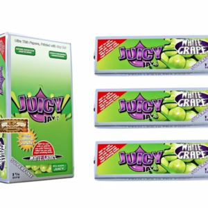 Juicy Jays Rolling Paper - Super Fine 1 1/4 White Grape