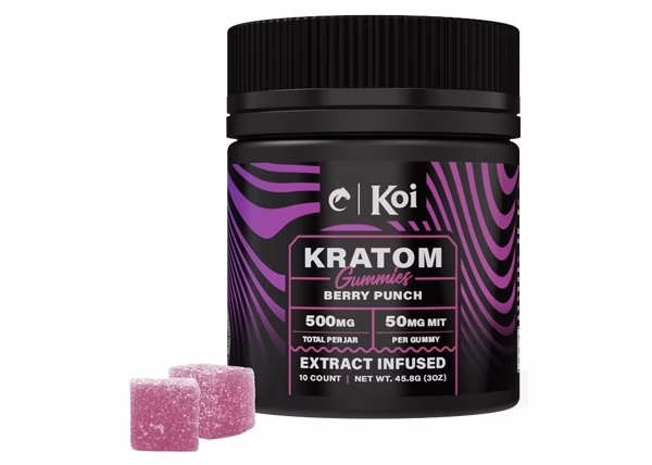 Koi Kratom Extract Infused Gummies - 500mg