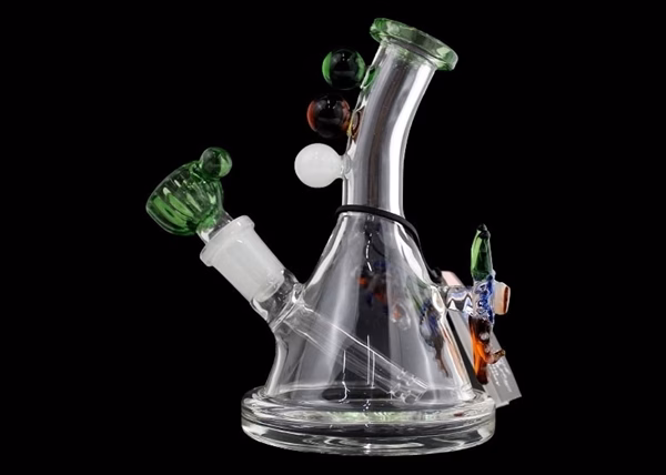 5" Pearl Fish Beaker Water Pipe