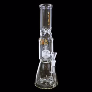 14" Macro Glass Barrel Matrix Dome Perk 14mm Beaker Water Pipe