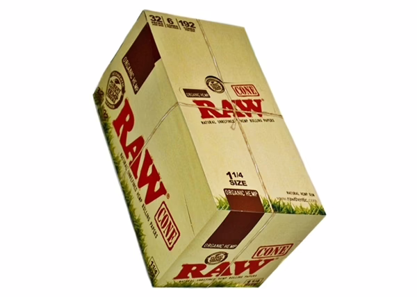 Raw Cones - Organic 1 1/4 32x6pk