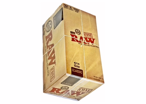 Raw Cones - Classic 1 1/4 32x6pk
