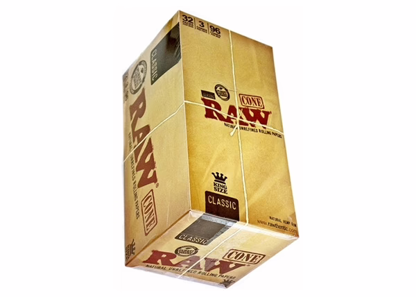 Raw Cones - Classic King Size 32x3pk