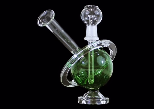 7" Saturn Ring 14mm Oil Rig Bubbler