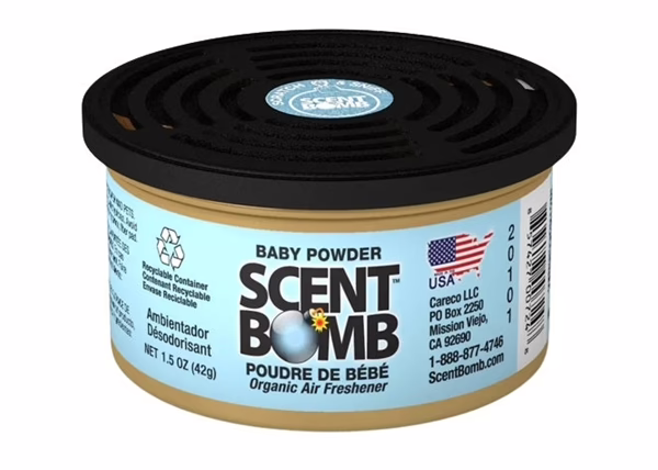 Scent Bomb Scent Cans Organic Air Freshener 12pk