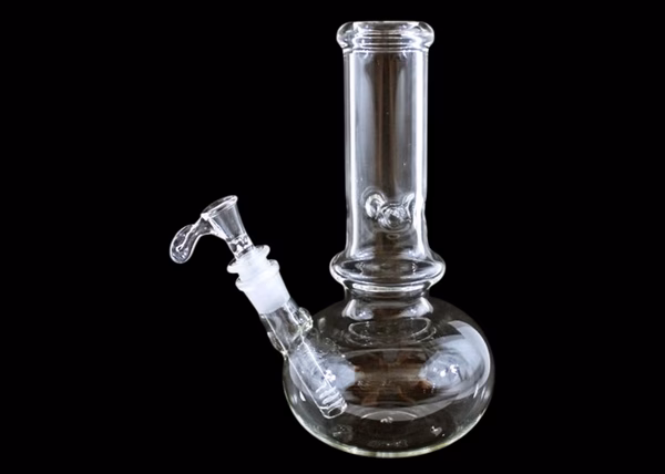 9" Glowfly Glass 44mm Clear Icer Glass On Glass Water Pipe WP-18G