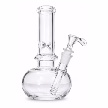 9" Glowfly Glass 44mm Clear Icer Glass On Glass Water Pipe WP-18G