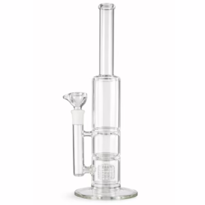 15" Honeycomb Stereo Perk 19mm Stemless Water Pipe