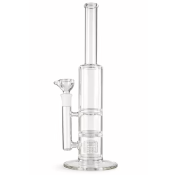 15" Honeycomb Stereo Perk 19mm Stemless Water Pipe