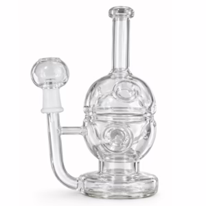 8" Fab Egg Inline 14mm Oil Rig