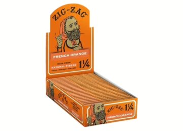 Zig Zag Rolling Paper - 1 1-4 French Orange