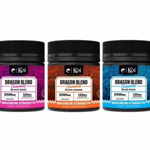 Koi 2500mg D8 Dragon Blend Gummies