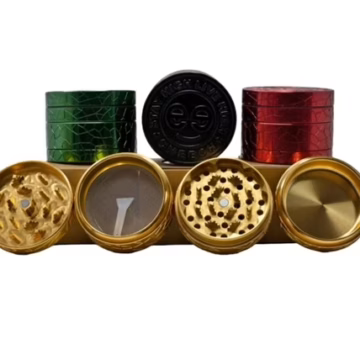 Cheech Bedrock Design 4pc Metal Grinder