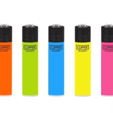 Clipper Lighter - Classic Fluo 48pk