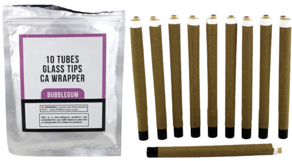 Hemp Wrap Blunt Tubes with Glass Tips 10pk - Image 10