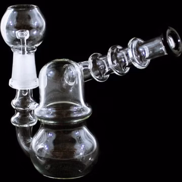 5" 10mm Oil Dome Mini Rig Color Rim Bubbler