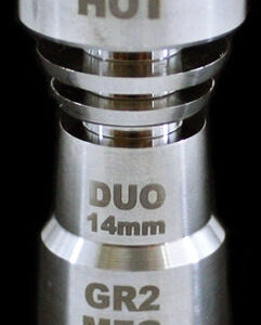 14-19 Duo Domeless Titanium Nail Female