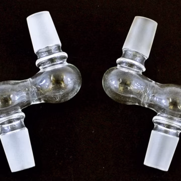 2ct 4" 19-19 Clear Side Male Converter