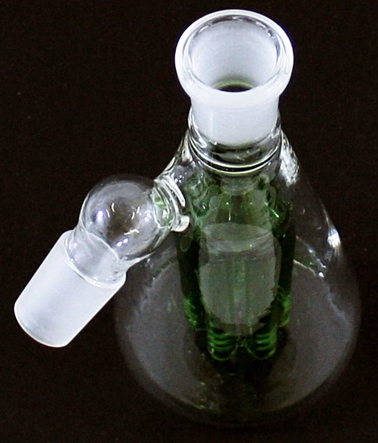 5" 19-19 Green Tear Drop 6 Arm Diffuser Ashcatcher