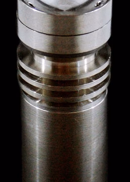 19mm Domeless Titanium Nail With Holes On Top Female