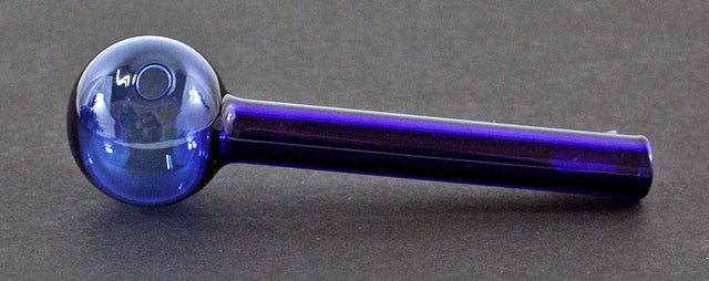 40ct 4" 12mm Blue Glass Oil Burner