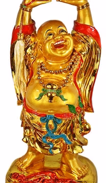 24" Gold Buddha Statue #5