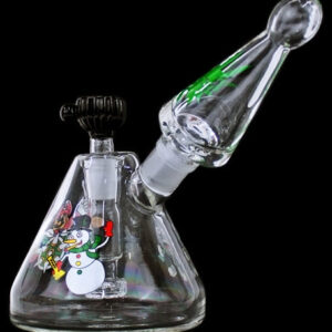 8" Blast Off 2pc Decal Beaker Water Pipe