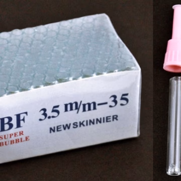 100ct 3.5 x 35 Mini Glass Vial